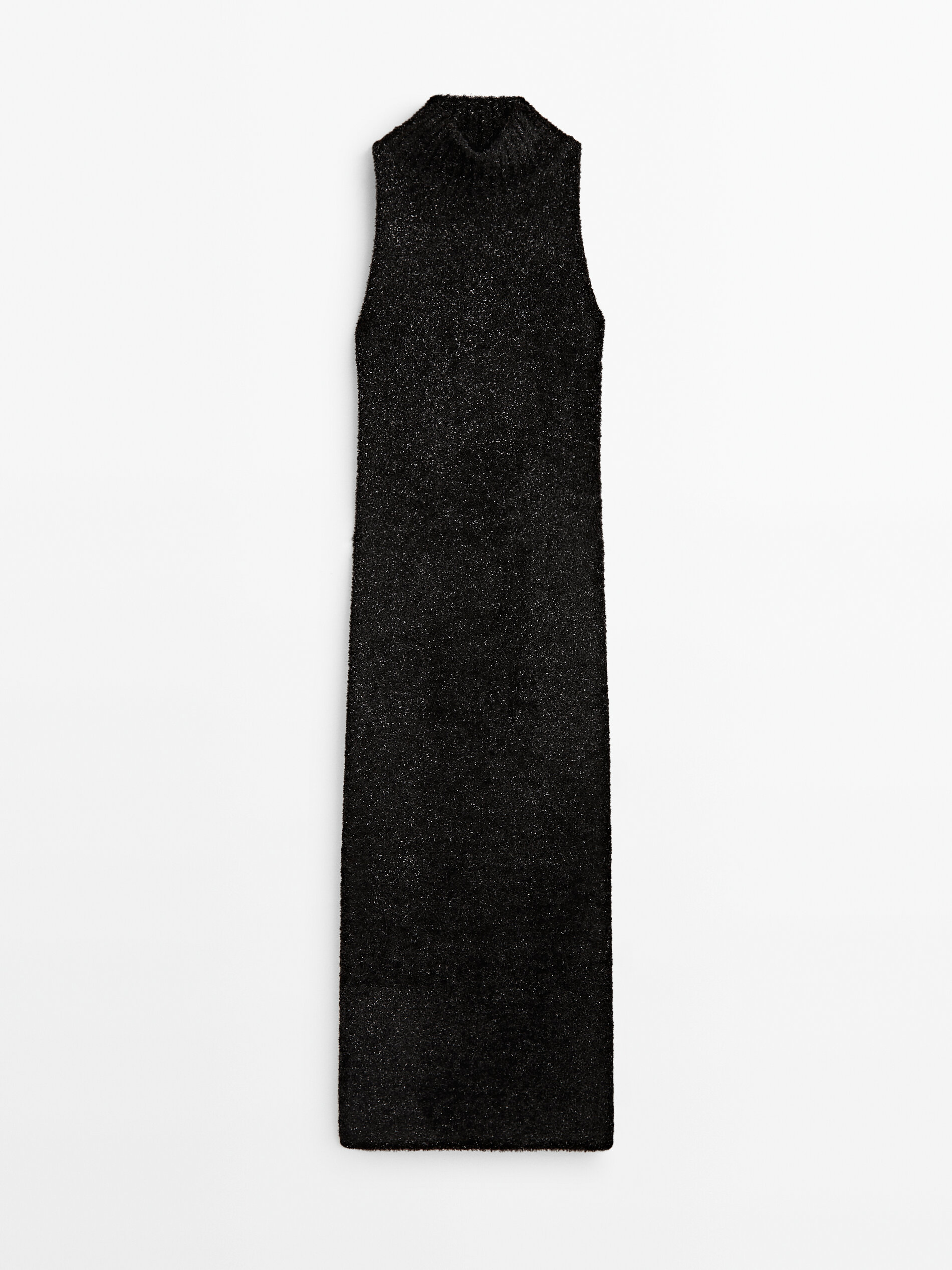 

Платье женское Massimo Dutti 09401953800 черное L, 09401953800