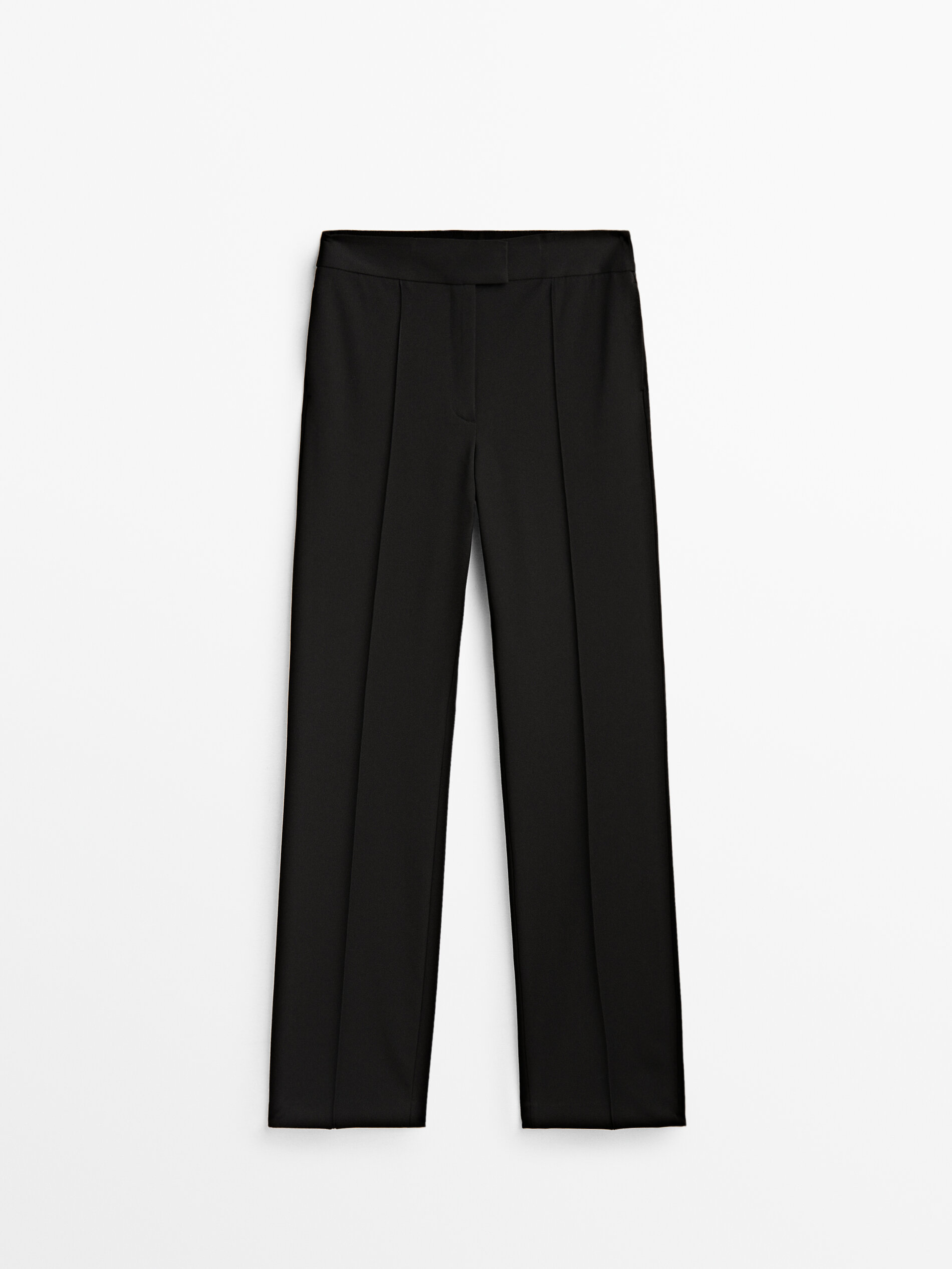 

Брюки женские Massimo Dutti 05083684800 черные 38, 05083684800