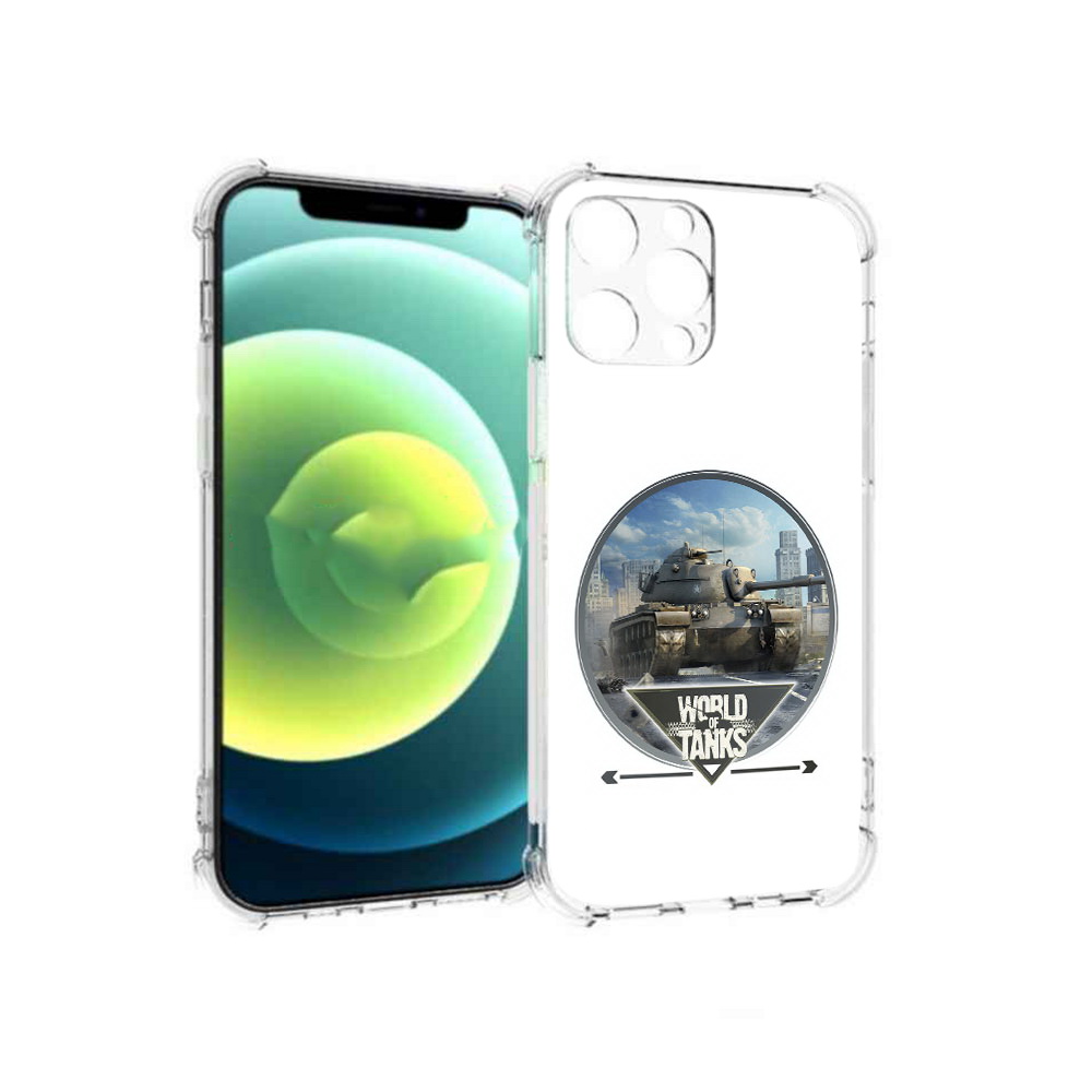 

Чехол MyPads Tocco для Apple iPhone 13 Pro Мир танков (PT163086.612.119), Прозрачный, Tocco