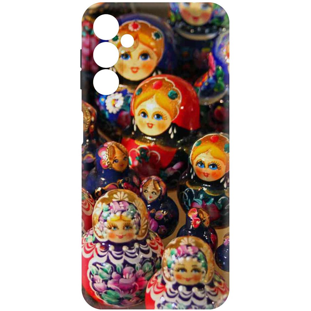 

Чехол-накладка Софт Матрешка для Samsung Galaxy A24 (A245), Черный, 418189