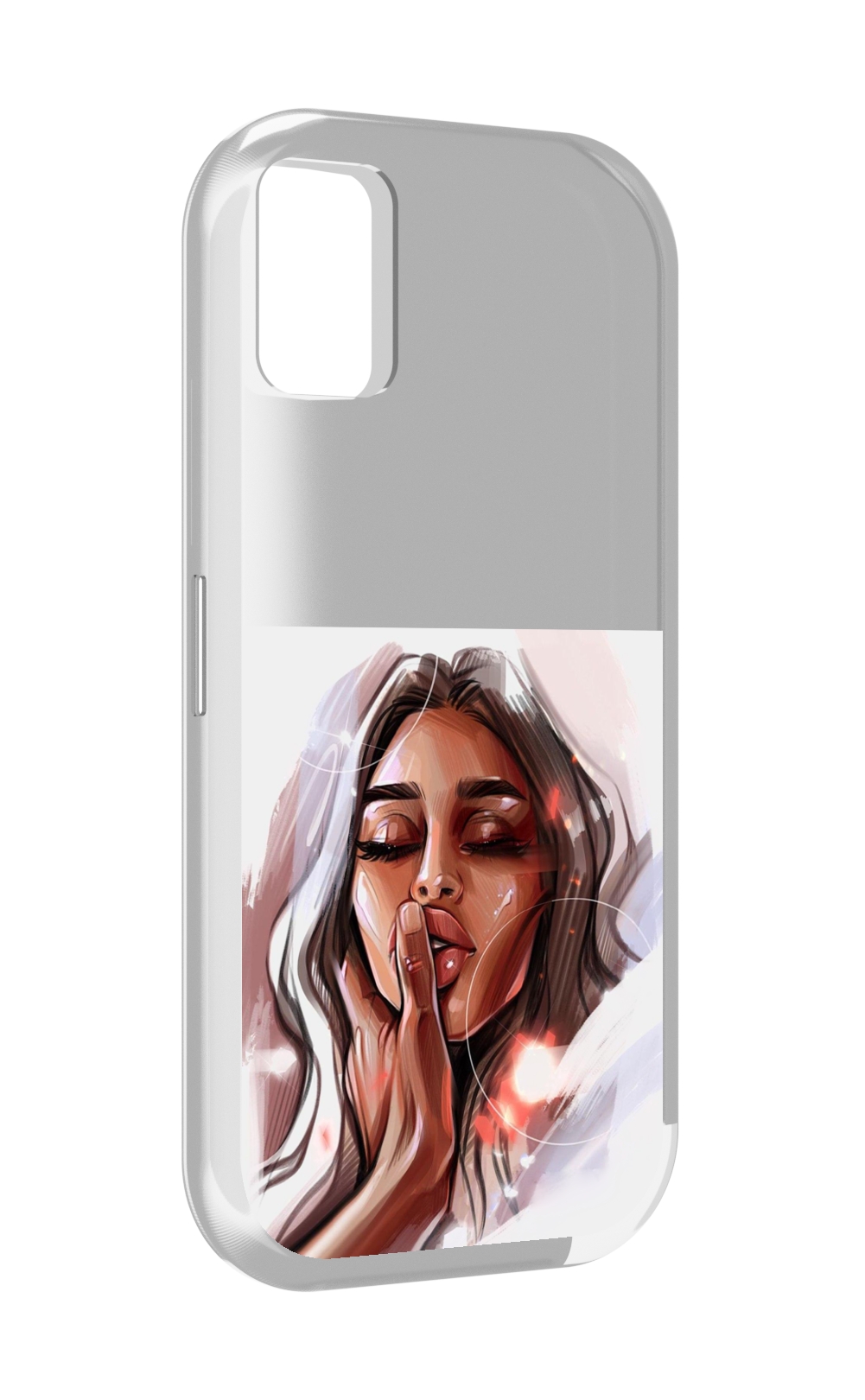 

Чехол MyPads Большие-губы женский для UMIDIGI A11, Прозрачный, Tocco