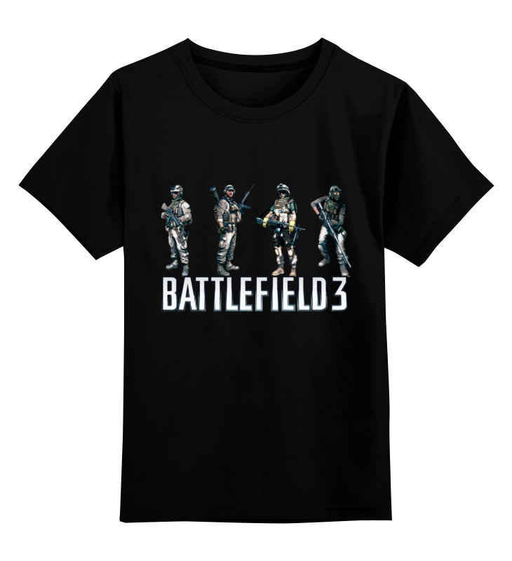 

Футболка детская Printio Battlefield 3 цв. черный р. 164, Battlefield 3