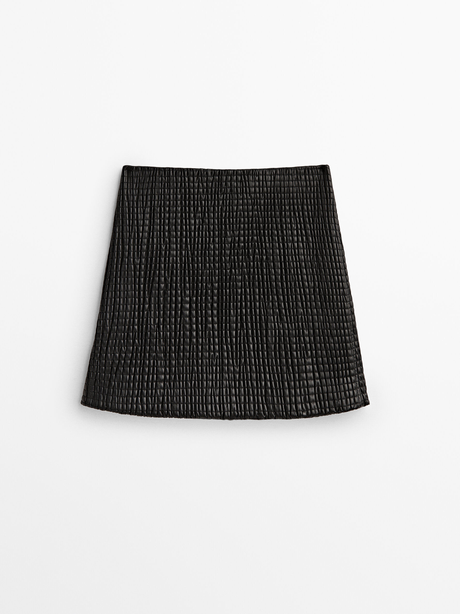

Юбка женская Massimo Dutti 05300616800 черная XS, 05300616800