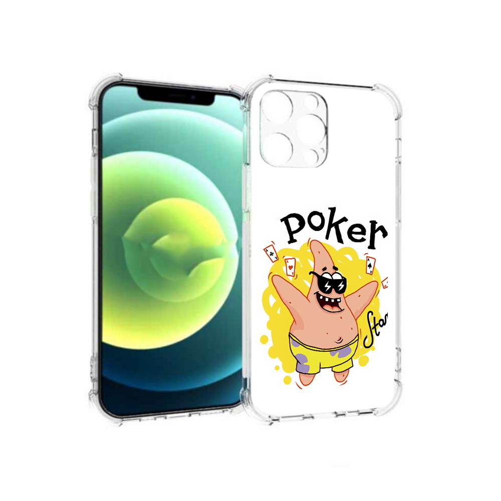 

Чехол MyPads Tocco для Apple iPhone 13 Pro Патрик (PT163086.612.133), Прозрачный, Tocco
