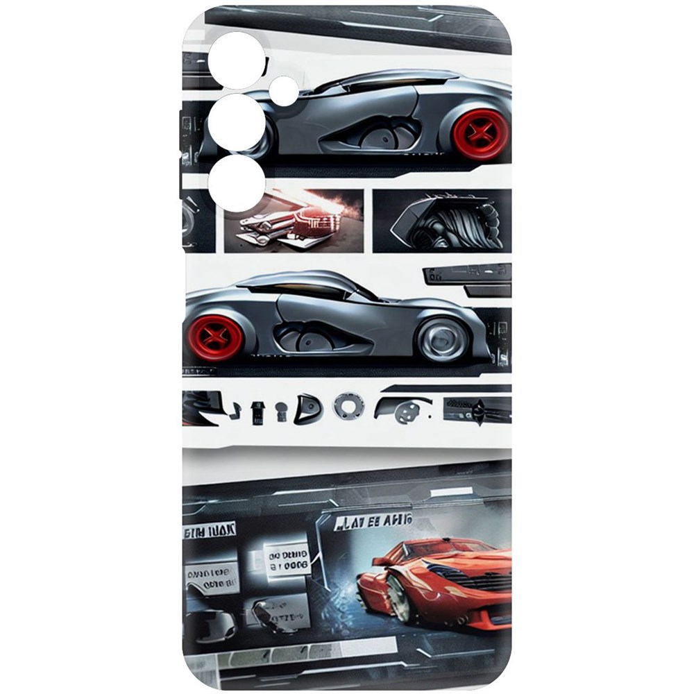 

Чехол-накладка Софт Гаражный постер для Samsung Galaxy A24 (A245), Черный, 418201