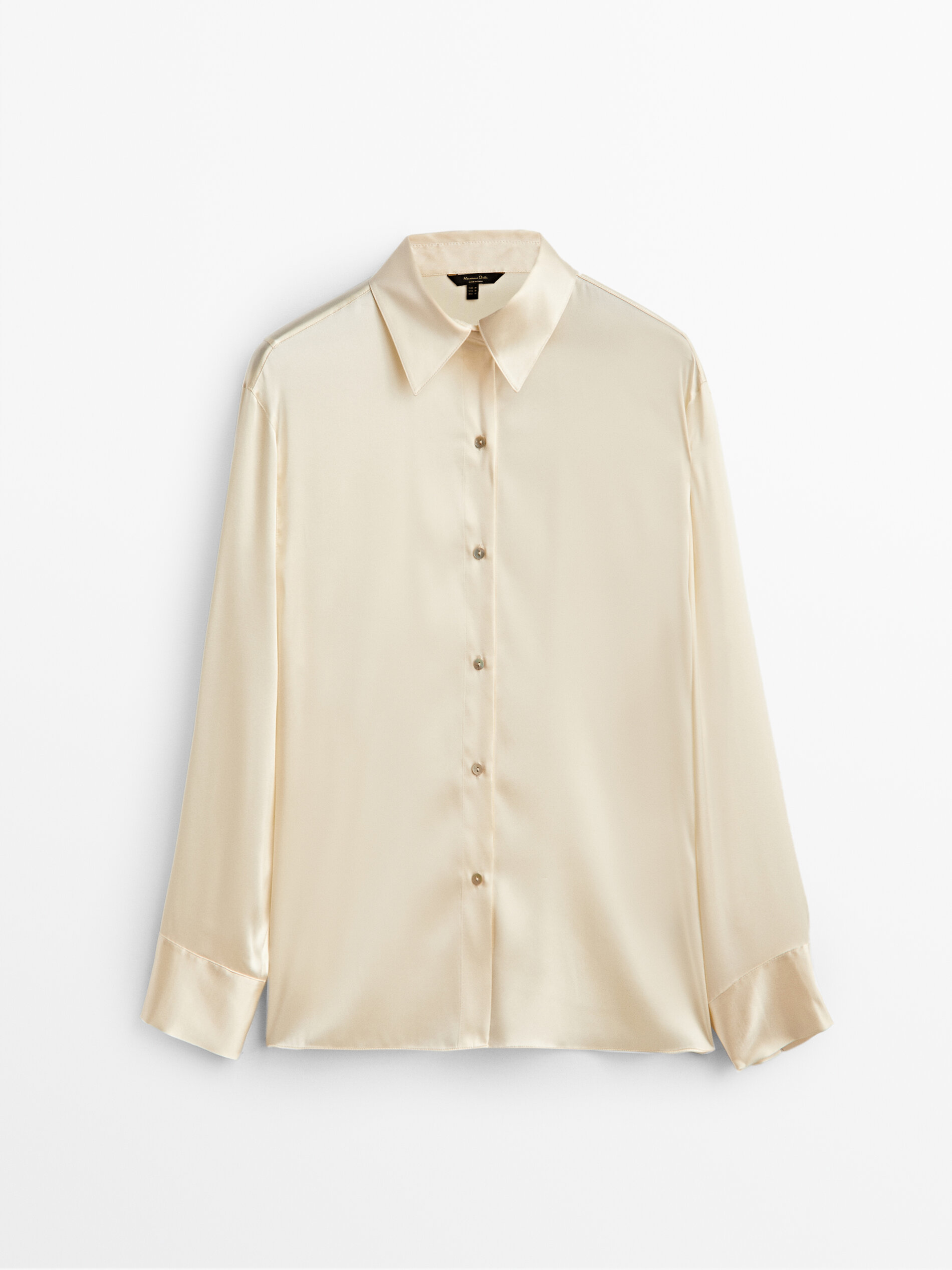 

Блуза женская Massimo Dutti 05157553323 желтая M, 05157553323