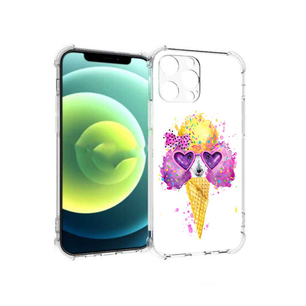 

Чехол MyPads Tocco для Apple iPhone 13 Pro Рожок (PT163086.612.146), Прозрачный, Tocco