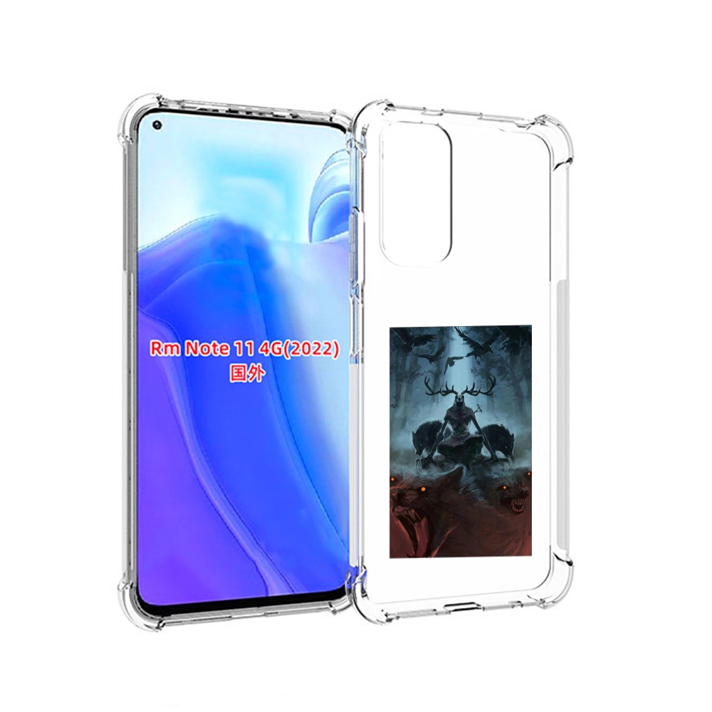 

Чехол MyPads лось демон для Xiaomi Redmi Note 11 4G ( Глобальная версия ), Tocco