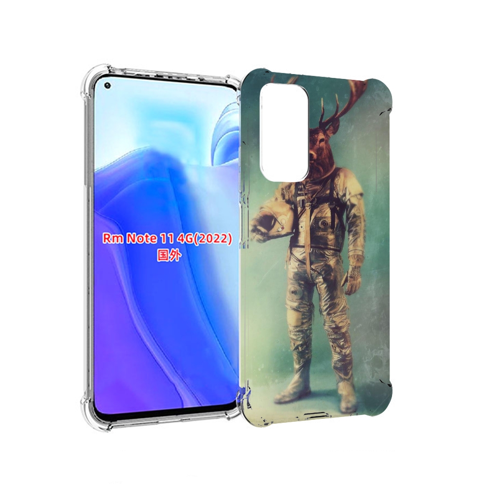 

Чехол MyPads лось космонавт для Xiaomi Redmi Note 11 4G ( Глобальная версия ), Tocco