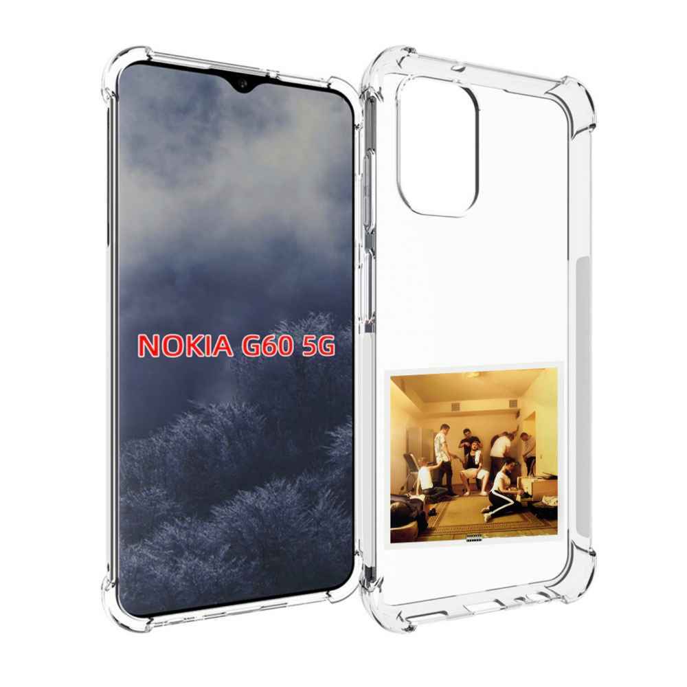 

Чехол MyPads Уроборос Скриптонит улица 36 для Nokia G60 5G, Прозрачный, Tocco