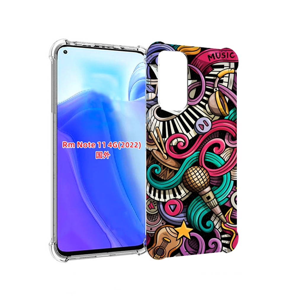 

Чехол MyPads любимая-музыка для Xiaomi Redmi Note 11 4G ( Глобальная версия ), Tocco