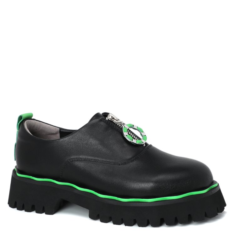 

Полуботинки женские Tendance HC1821-01 черные 37 EU, Черный, HC1821-01