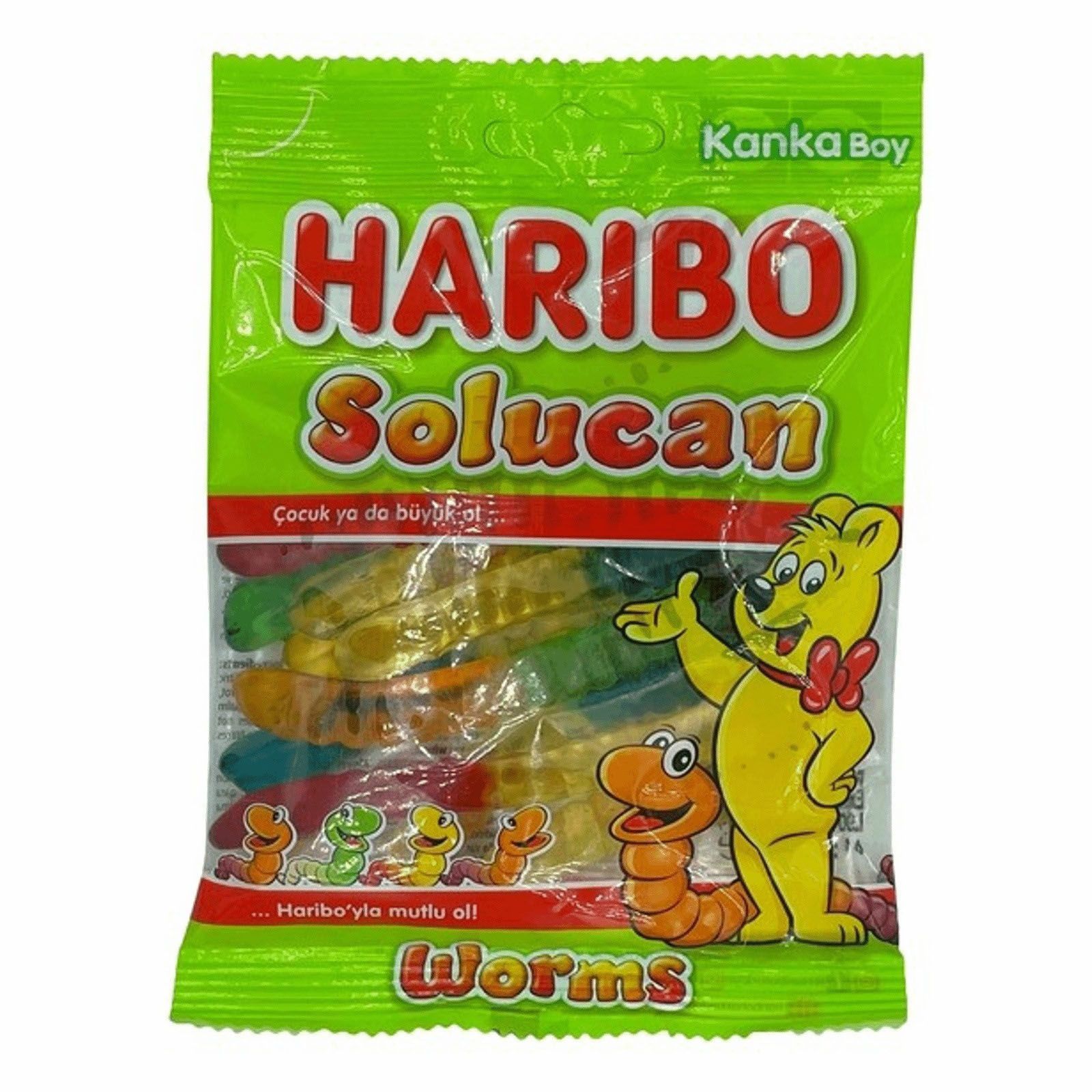 Мармелад ХАРИБО (HARIBO) червячки жевательный 80 г