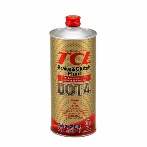 Тормозная жидкость TCL DOT4, 1л