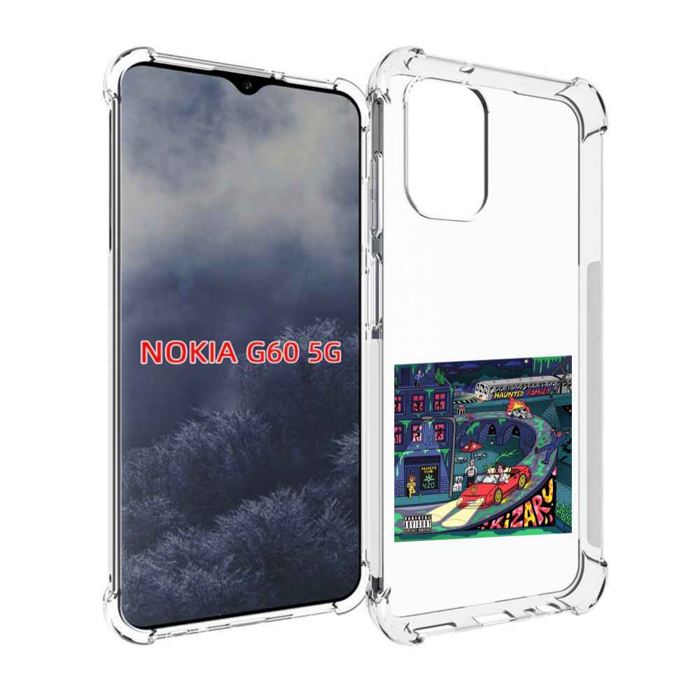 

Чехол MyPads Яд (альбом Kizaru) для Nokia G60 5G, Прозрачный, Tocco