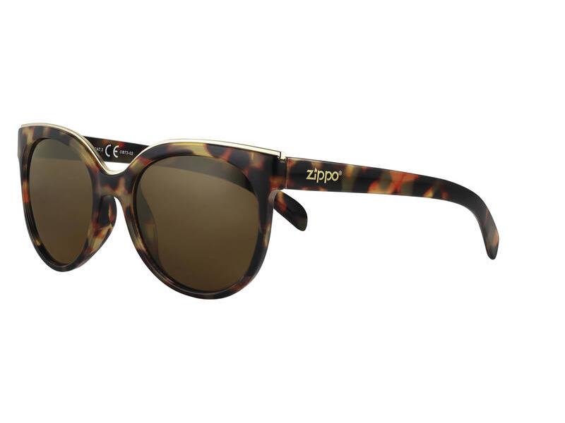 фото Солнцезащитные очки унисекс zippo ob73-02 коричневые