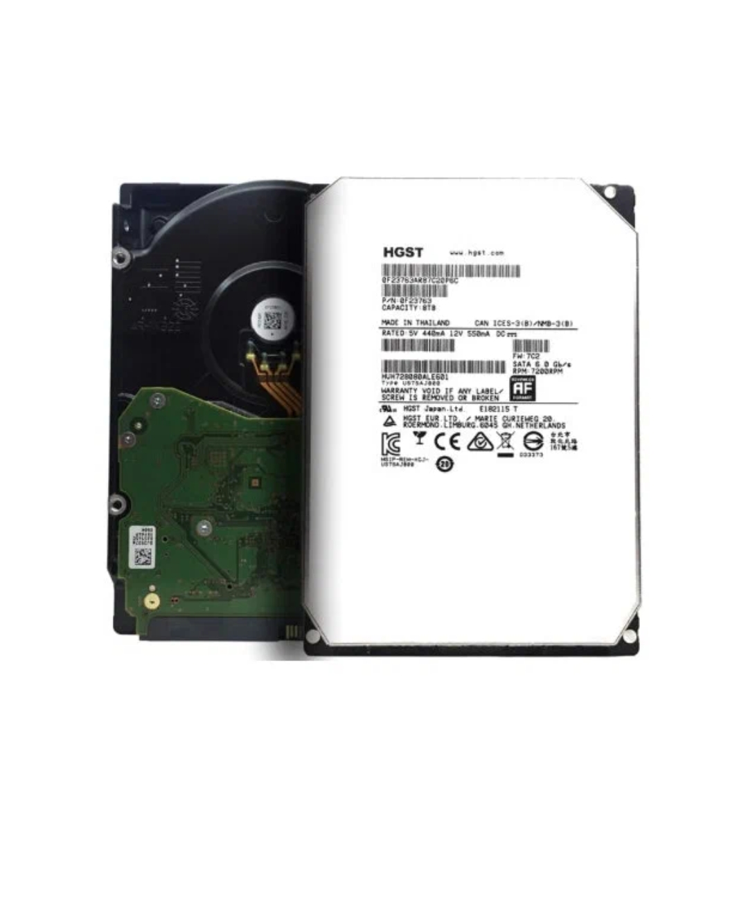 Жесткий диск HGST HUH728080ALE601 8 ТБ (HUH728080ALE601)