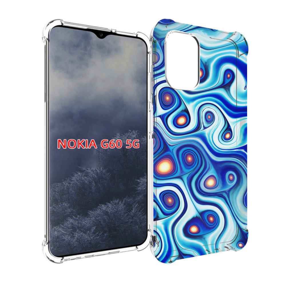 

Чехол MyPads абстрактная-текстура для Nokia G60 5G, Прозрачный, Tocco
