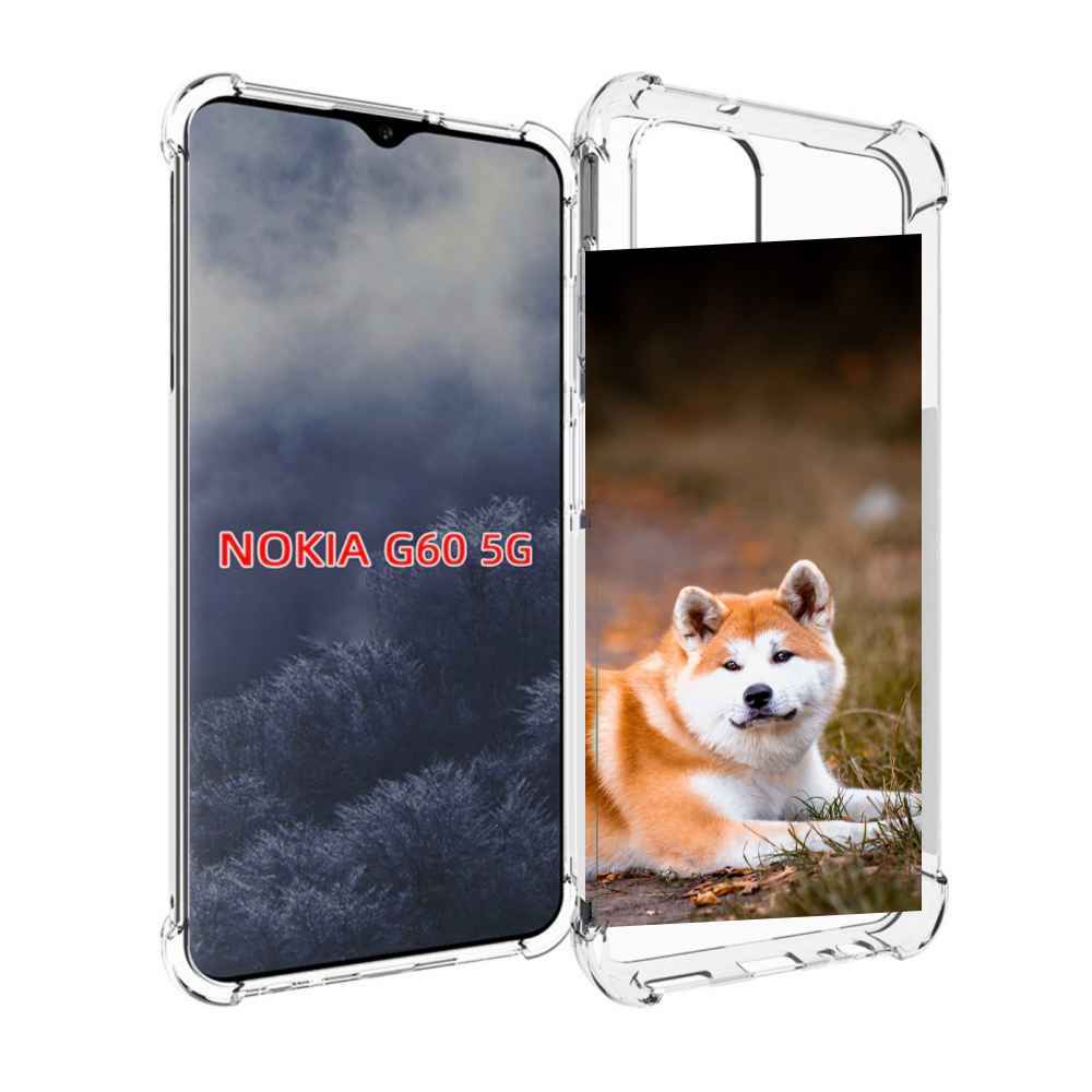 

Чехол MyPads акита ину для Nokia G60 5G, Прозрачный, Tocco