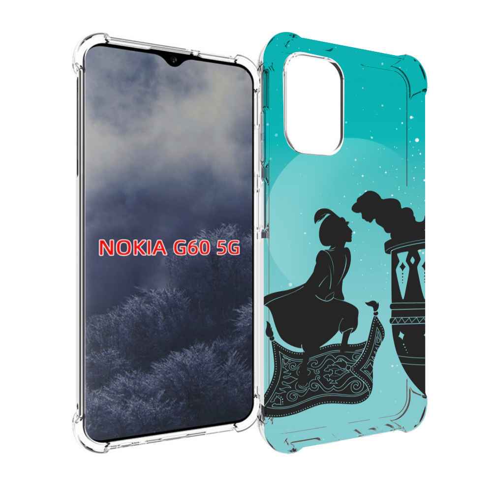 

Чехол MyPads алладин тень для Nokia G60 5G, Прозрачный, Tocco