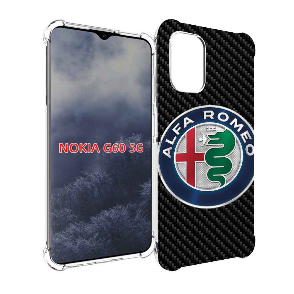 

Чехол MyPads альфа-ромео мужской для Nokia G60 5G, Прозрачный, Tocco