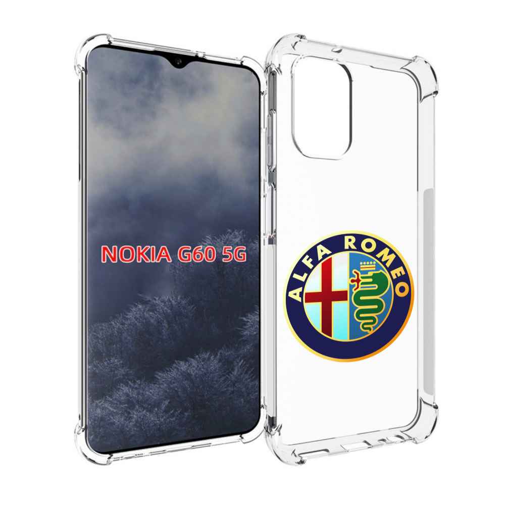 

Чехол MyPads альфа-ромео-2 мужской для Nokia G60 5G, Прозрачный, Tocco