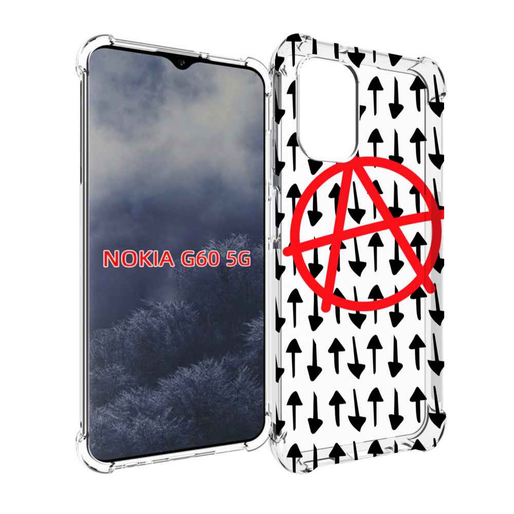 

Чехол MyPads анархия-панк для Nokia G60 5G, Прозрачный, Tocco
