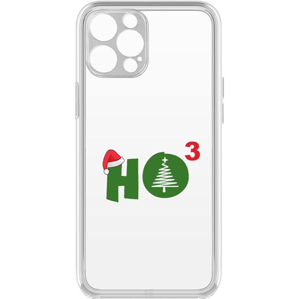 

Чехол-накладка Krutoff Clear Case Радость в кубе для iPhone 12 Pro с защитой камеры