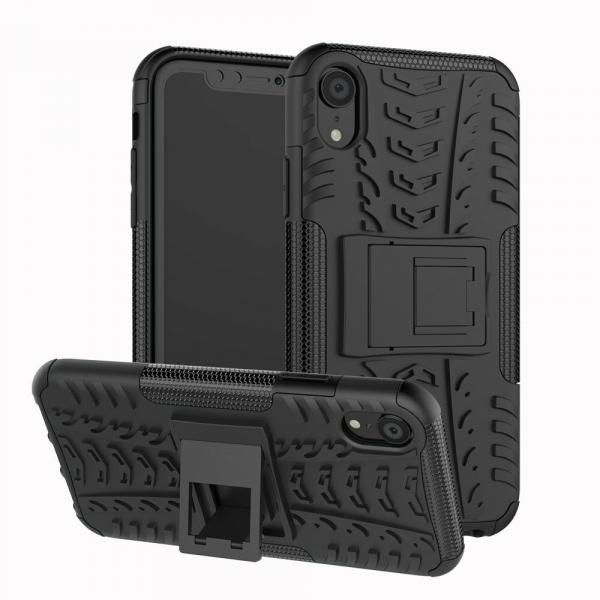 фото Чехол gsmin hybrid case для iphone xr (черный)