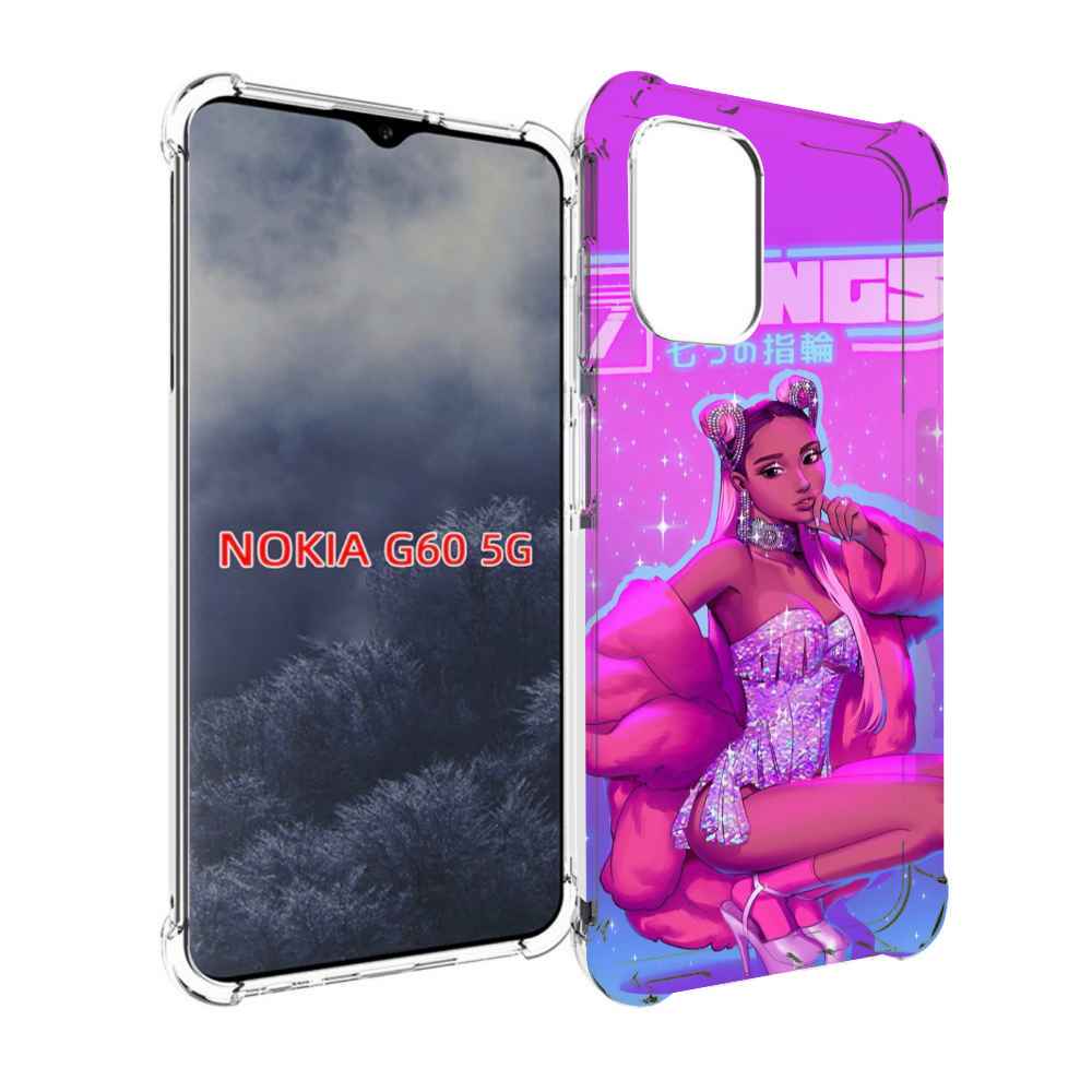 

Чехол MyPads ариана-гранде для Nokia G60 5G, Прозрачный, Tocco