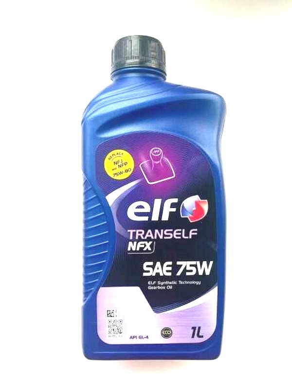 Масло трансмиссионное ELF TRANSELF NFX 75W