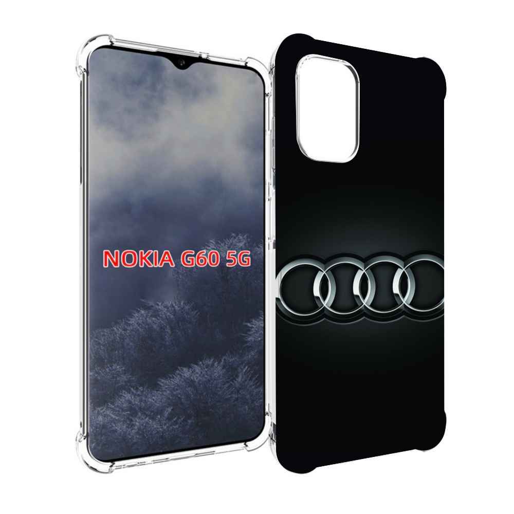 

Чехол MyPads ауди audi 2 для Nokia G60 5G, Прозрачный, Tocco