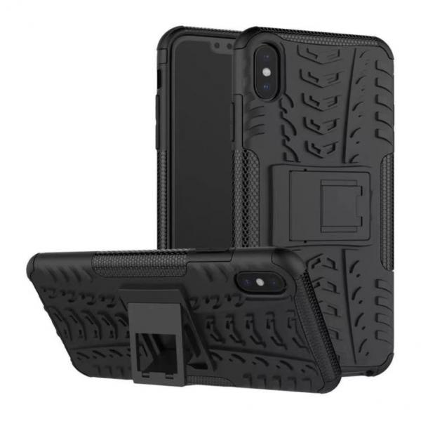 

Чехол GSMIN Hybrid Case для iPhone X/XS (Черный)