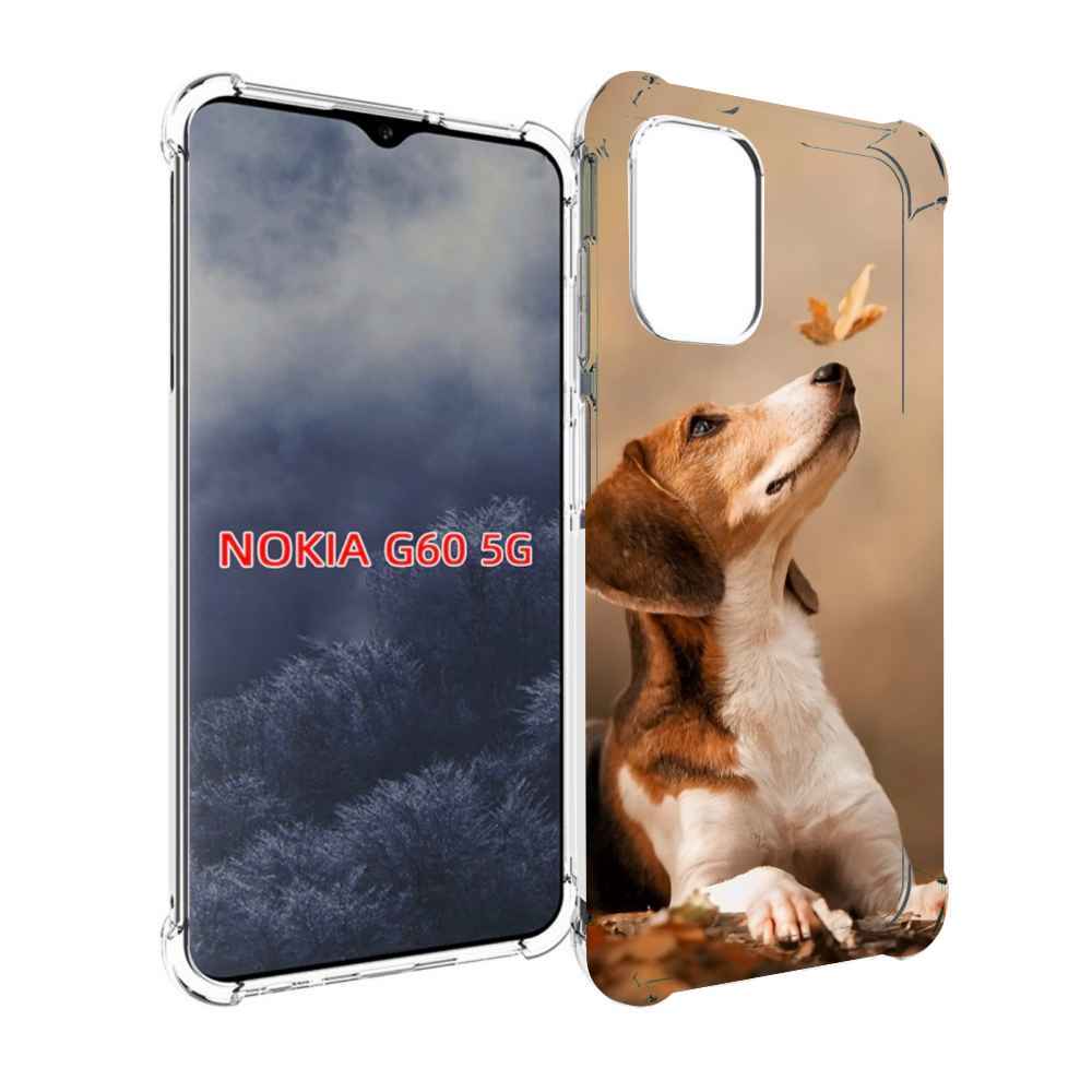 

Чехол MyPads бигль-собака для Nokia G60 5G, Прозрачный, Tocco