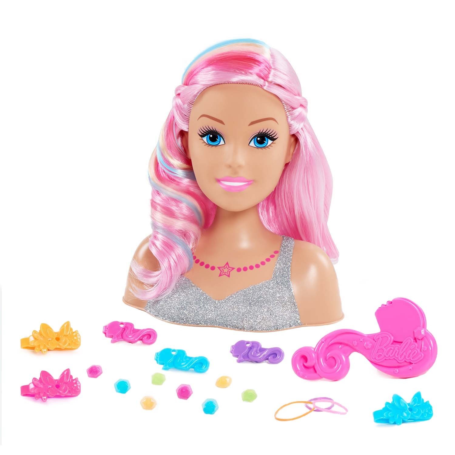 

Игровой набор Barbie Dreamtopia Манекен для создания причесок 62640