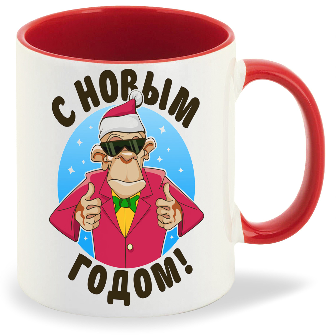 

Кружка CoolPodarok С новым годом, С новым годом