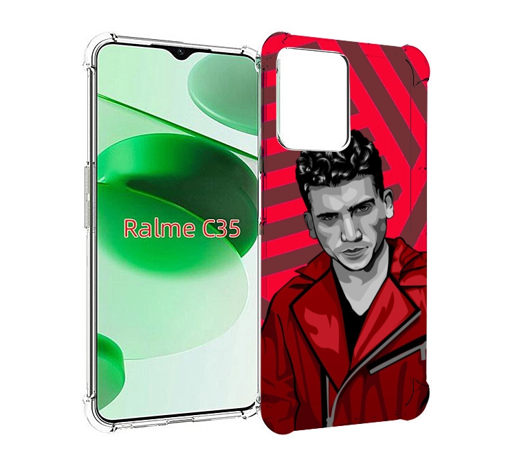 

Чехол MyPads Денвер-бумажный-дом для Realme C35 / Narzo 50A Prime, Прозрачный, Tocco