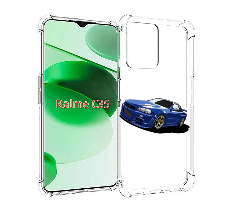 

Чехол MyPads Джитиэр для Realme C35 / Narzo 50A Prime, Прозрачный, Tocco