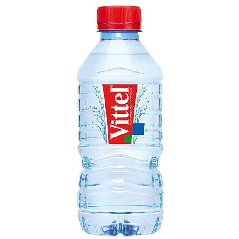 Вода минеральная питьевая Vittel (Виттель) 24 шт по 0,33 л