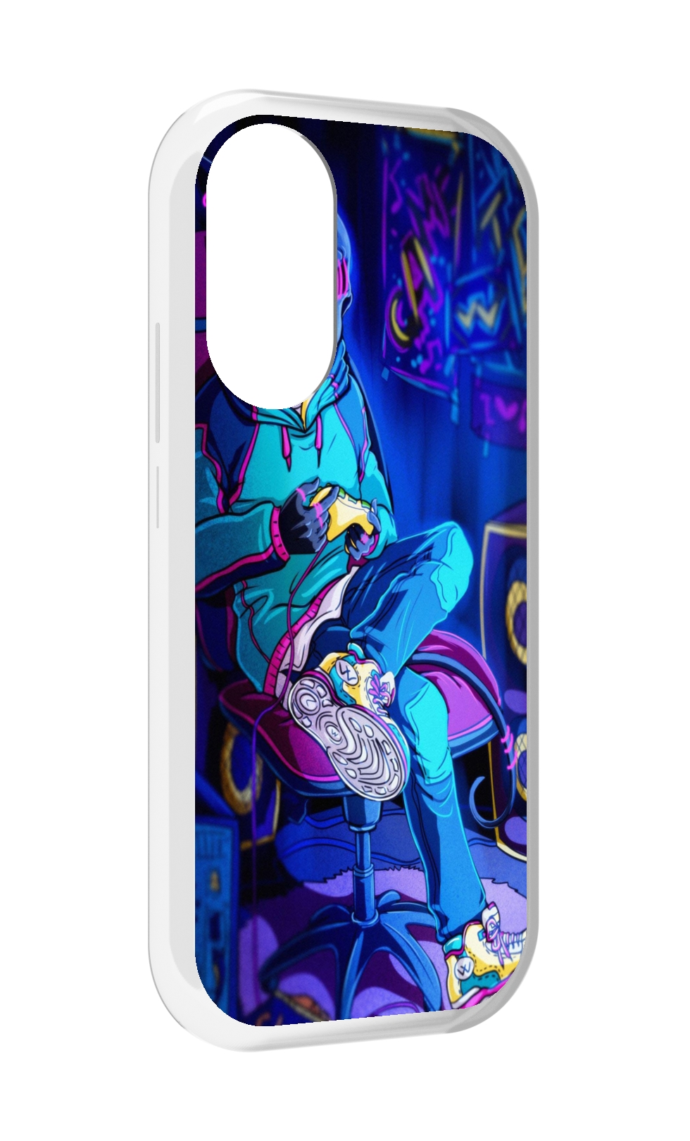 

Чехол MyPads киберпанк игрок для Honor X7, Прозрачный, Tocco