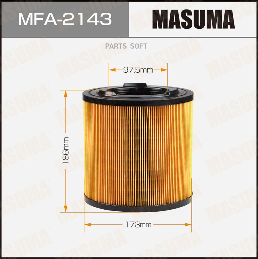 

MASUMA Воздушный фильтр A-2020 MASUMA NISSAN / ATLAS / ZD30DDTI (1/18)