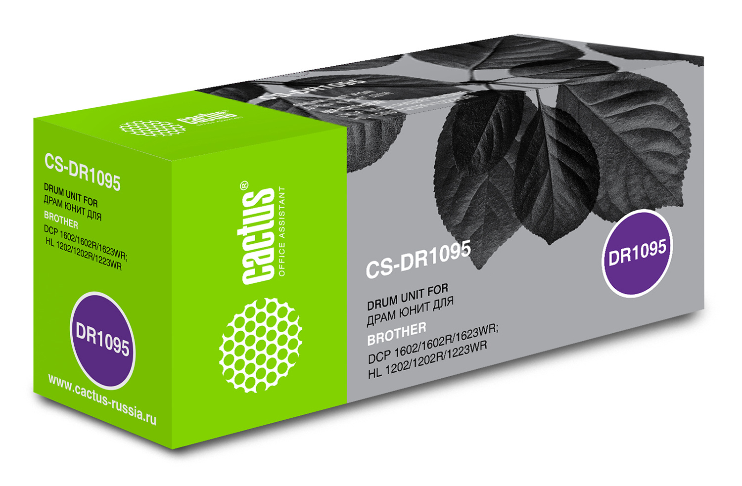 

Драм-картридж для лазерного принтера CACTUS DR-1095 черный, совместимый, DR-1095