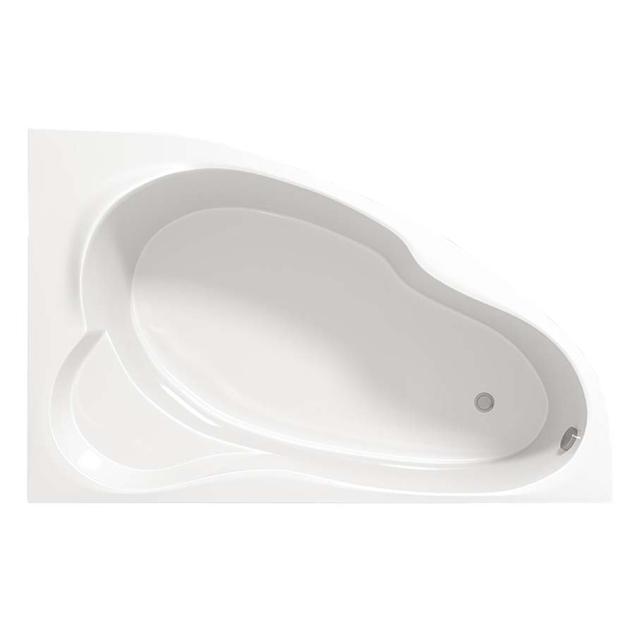 

Акриловая ванна Creto Glaze 140x90 см 16-14090L, левая, белый