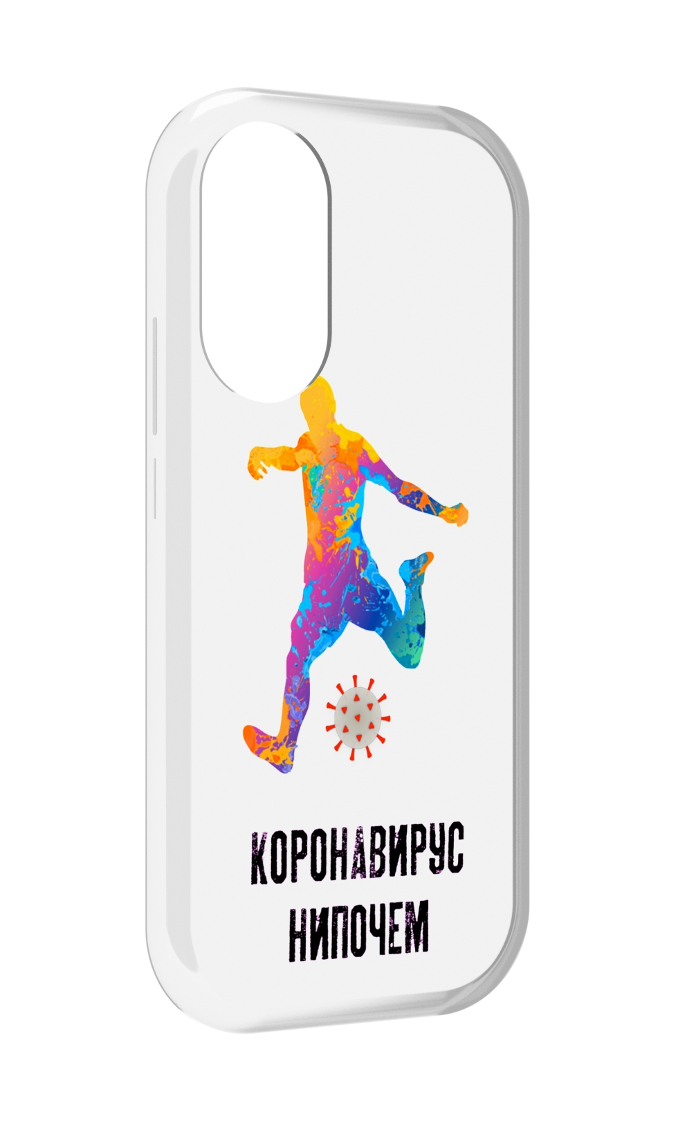 

Чехол MyPads коронавирус-нипочем для Honor X7, Прозрачный, Tocco