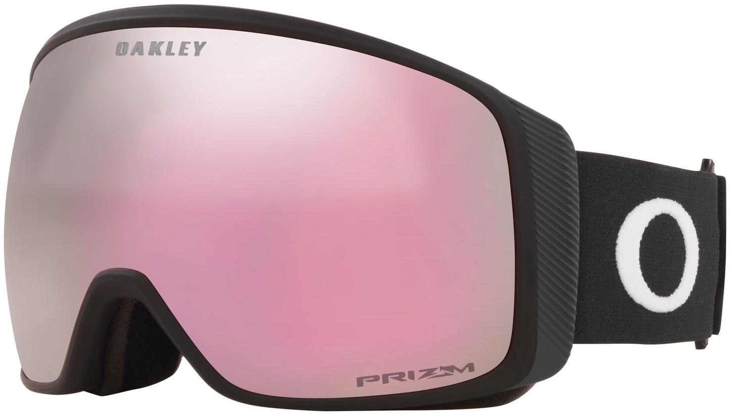 фото Очки горнолыжные oakley 2022 flight tracker xl matte black/prizm snow hi pink