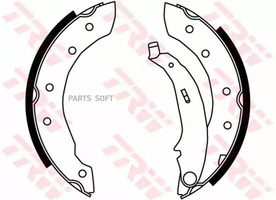 

Колодки барабанные renault laguna 1.6i-1.9td 97-01, citroen zx 94-97 Gs8729