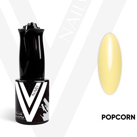 

Гель-лак Vogue Nails светло-желтый без эффектов плотный 10 мл