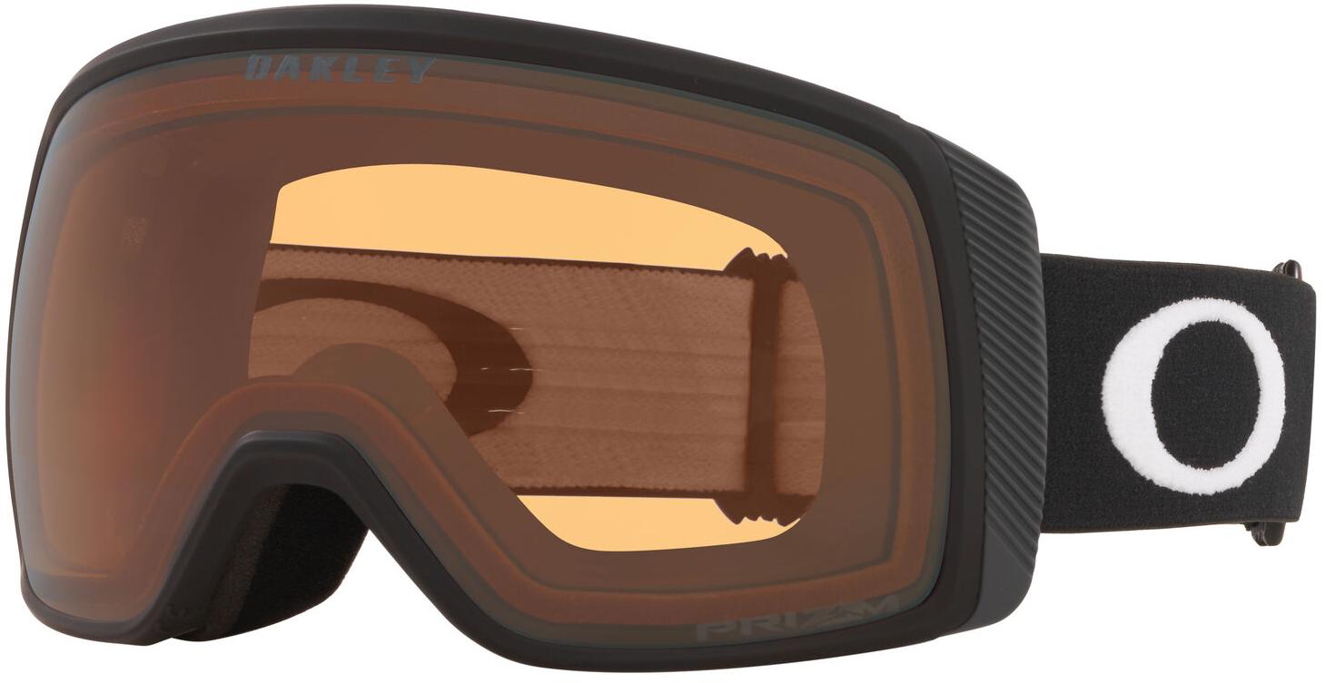 фото Очки горнолыжные oakley 2022 flight tracker xs matte black/prizm snow persimmon