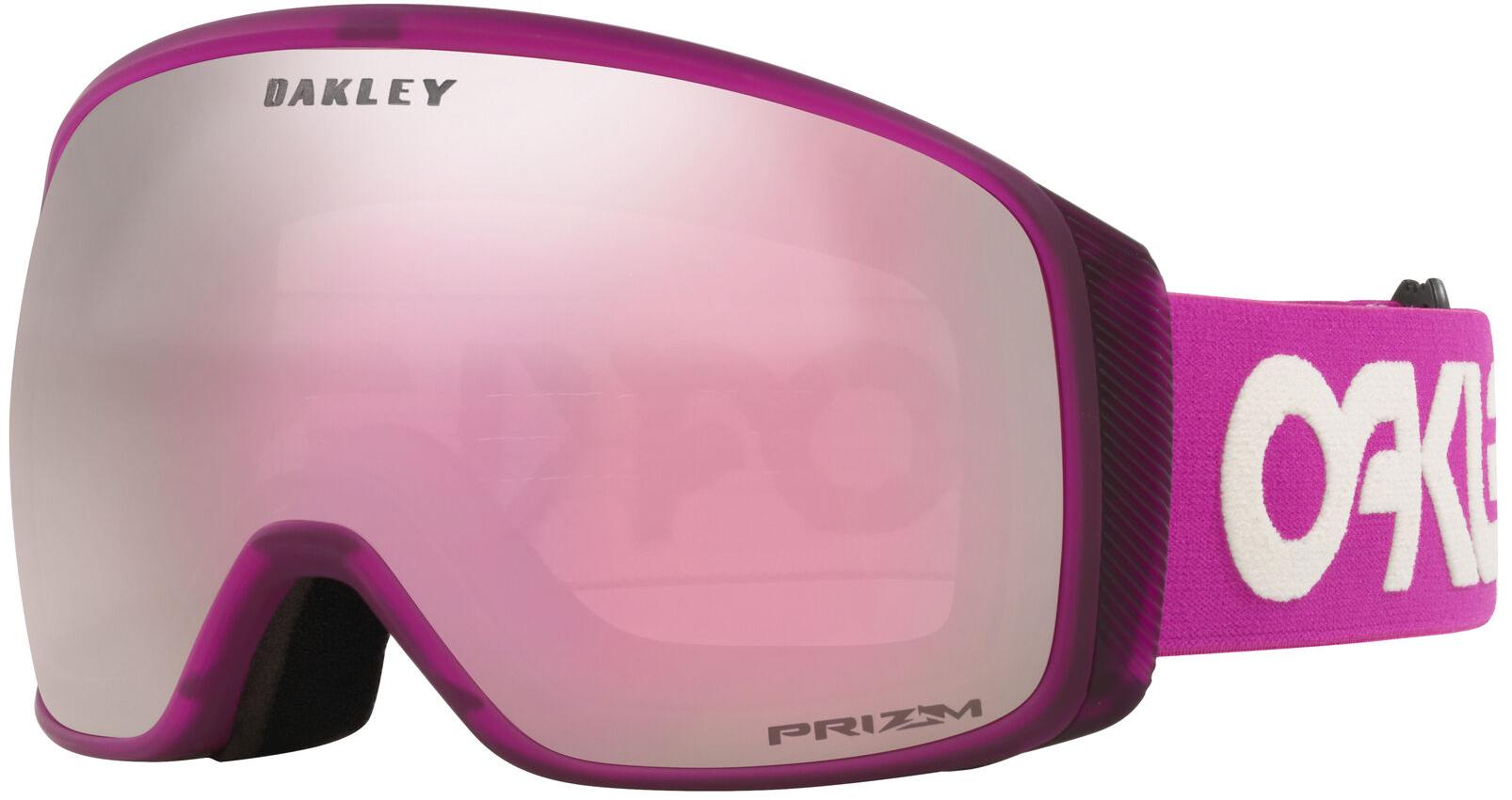 фото Очки горнолыжные oakley 2021-22 flight tracker l s1 ultra purple/prizm snow hi pink