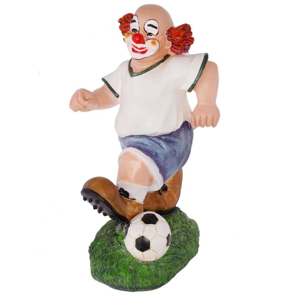 Клоуны 12. Фигурка декоративная "клоун". Фигура декоративная клоун. Клоуны из полистоуна. Клоун футболист.